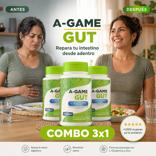 Suplemento A-GAME GUT (3x1)