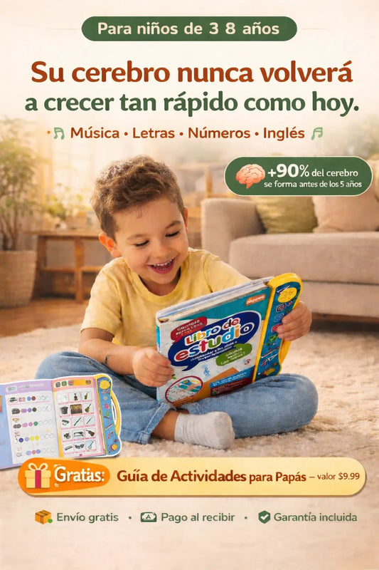 Libro de Estudio Cerebrito - tu hijo te pedirá estudiar solo. 📚